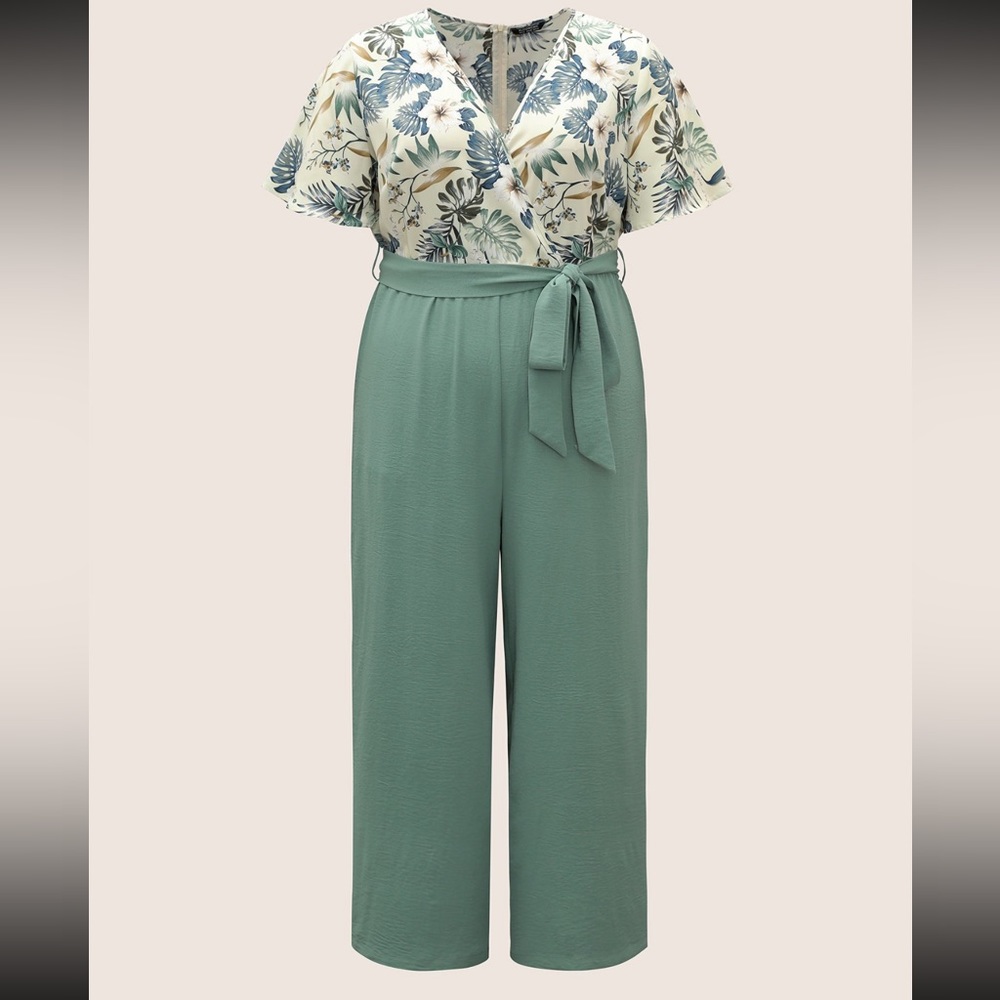 Bloomchic green jumpsuit - Picture 8 of 9